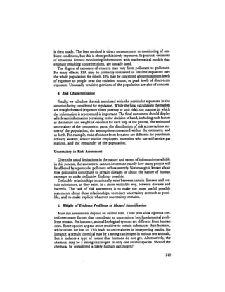 August 1984 The Fifteenth Annual Report Of The Council On Environmental Quality