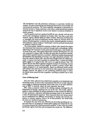 August 1984 The Fifteenth Annual Report Of The Council On Environmental Quality