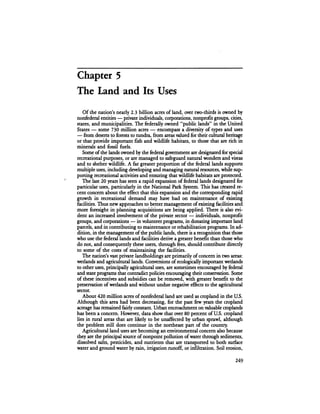 August 1984 The Fifteenth Annual Report Of The Council On Environmental Quality