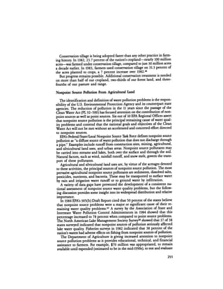 August 1984 The Fifteenth Annual Report Of The Council On Environmental Quality