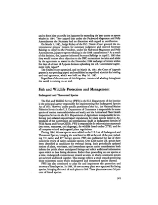 August 1984 The Fifteenth Annual Report Of The Council On Environmental Quality