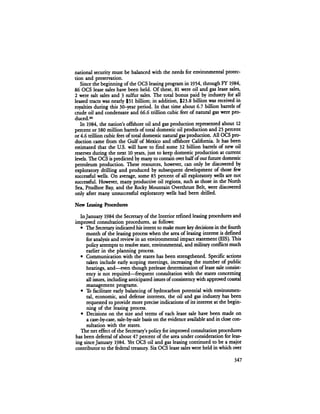 August 1984 The Fifteenth Annual Report Of The Council On Environmental Quality