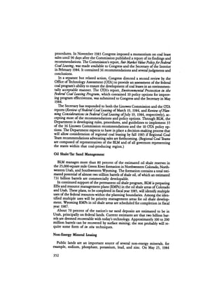 August 1984 The Fifteenth Annual Report Of The Council On Environmental Quality