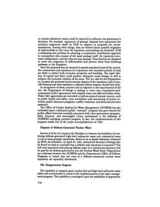 August 1984 The Fifteenth Annual Report Of The Council On Environmental Quality