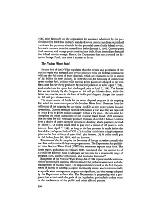 August 1984 The Fifteenth Annual Report Of The Council On Environmental Quality