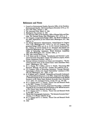 August 1984 The Fifteenth Annual Report Of The Council On Environmental Quality