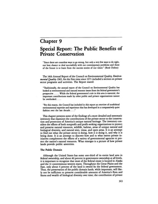 August 1984 The Fifteenth Annual Report Of The Council On Environmental Quality