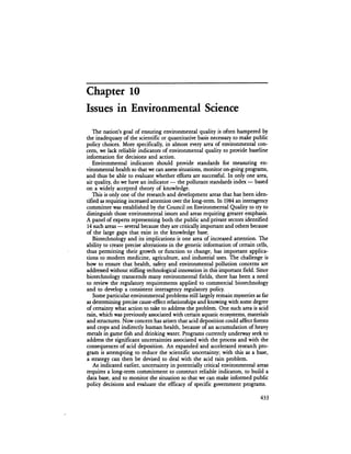 August 1984 The Fifteenth Annual Report Of The Council On Environmental Quality