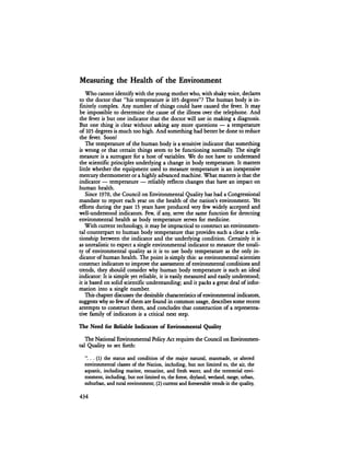 August 1984 The Fifteenth Annual Report Of The Council On Environmental Quality