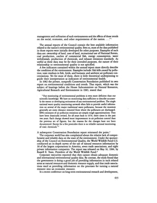 August 1984 The Fifteenth Annual Report Of The Council On Environmental Quality