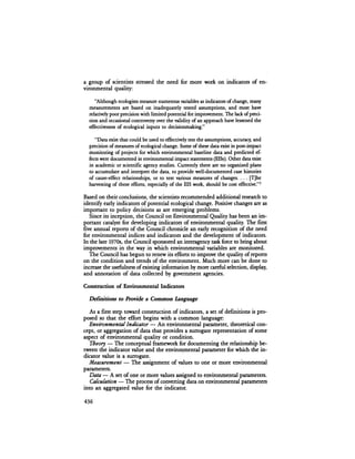 August 1984 The Fifteenth Annual Report Of The Council On Environmental Quality