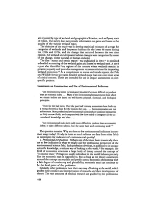 August 1984 The Fifteenth Annual Report Of The Council On Environmental Quality