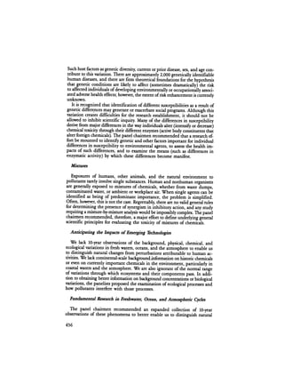 August 1984 The Fifteenth Annual Report Of The Council On Environmental Quality