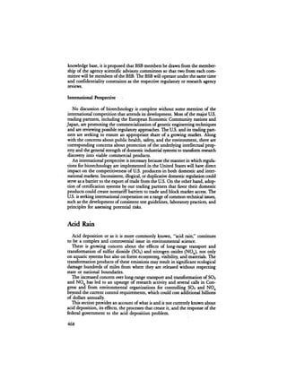 August 1984 The Fifteenth Annual Report Of The Council On Environmental Quality