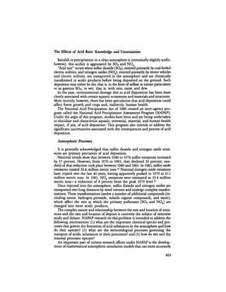 August 1984 The Fifteenth Annual Report Of The Council On Environmental Quality