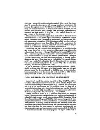 August 1984 The Fifteenth Annual Report Of The Council On Environmental Quality