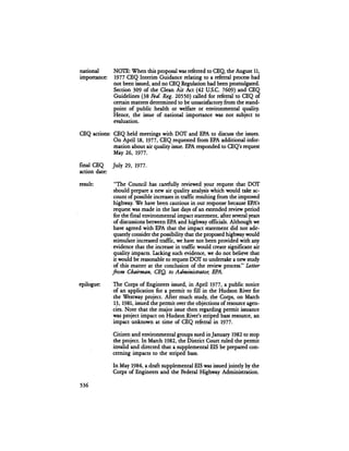 August 1984 The Fifteenth Annual Report Of The Council On Environmental Quality