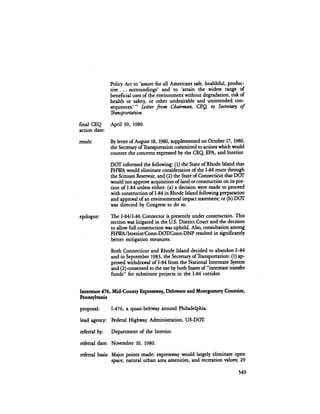 August 1984 The Fifteenth Annual Report Of The Council On Environmental Quality
