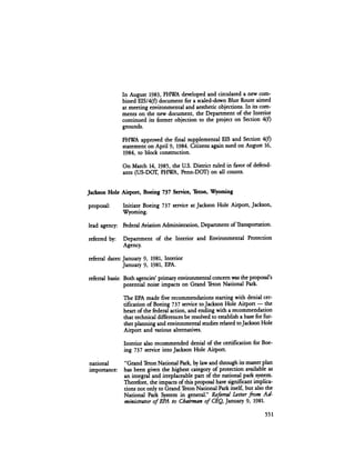 August 1984 The Fifteenth Annual Report Of The Council On Environmental Quality