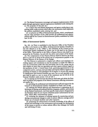 August 1984 The Fifteenth Annual Report Of The Council On Environmental Quality