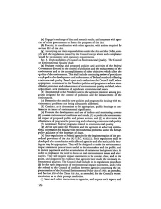 August 1984 The Fifteenth Annual Report Of The Council On Environmental Quality