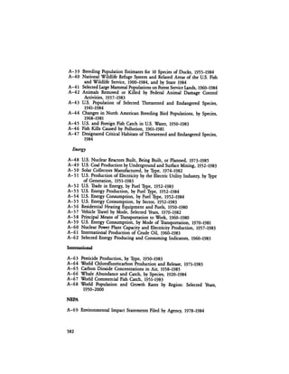 August 1984 The Fifteenth Annual Report Of The Council On Environmental Quality