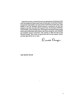 August 1984 The Fifteenth Annual Report Of The Council On Environmental Quality