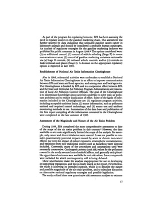 August 1984 The Fifteenth Annual Report Of The Council On Environmental Quality