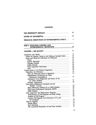August 1984 The Fifteenth Annual Report Of The Council On Environmental Quality