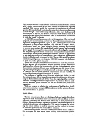 August 1984 The Fifteenth Annual Report Of The Council On Environmental Quality