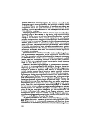 August 1984 The Fifteenth Annual Report Of The Council On Environmental Quality