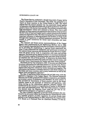 August 1985 The Sixteenth Annual Report Of The Council On Envirnomental Quality