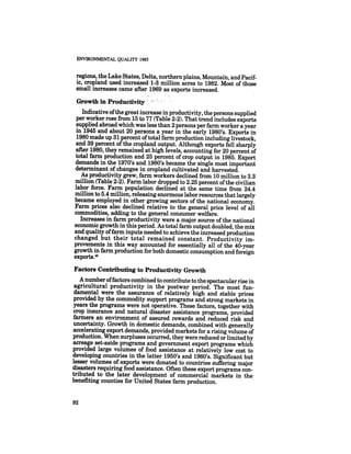 August 1985 The Sixteenth Annual Report Of The Council On Envirnomental Quality