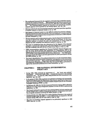 August 1985 The Sixteenth Annual Report Of The Council On Envirnomental Quality