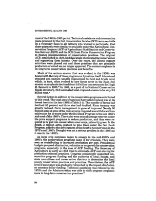 August 1985 The Sixteenth Annual Report Of The Council On Envirnomental Quality
