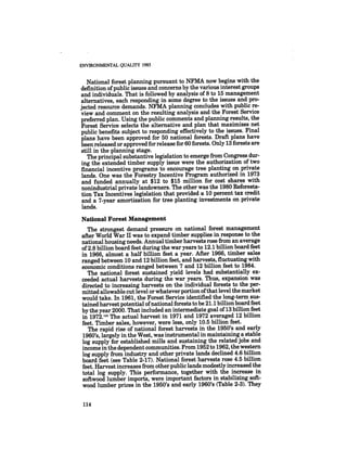 August 1985 The Sixteenth Annual Report Of The Council On Envirnomental Quality