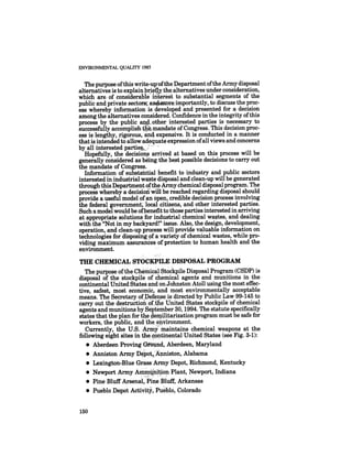 August 1985 The Sixteenth Annual Report Of The Council On Envirnomental Quality