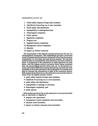 August 1985 The Sixteenth Annual Report Of The Council On Envirnomental Quality