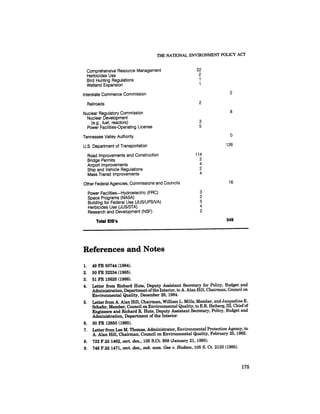 August 1985 The Sixteenth Annual Report Of The Council On Envirnomental Quality