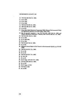 August 1985 The Sixteenth Annual Report Of The Council On Envirnomental Quality