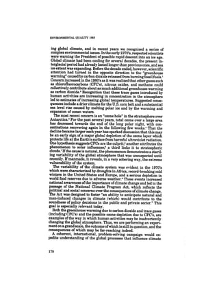 August 1985 The Sixteenth Annual Report Of The Council On Envirnomental Quality