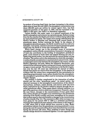 August 1985 The Sixteenth Annual Report Of The Council On Envirnomental Quality