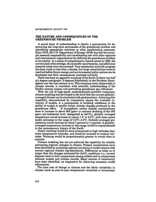 August 1985 The Sixteenth Annual Report Of The Council On Envirnomental Quality