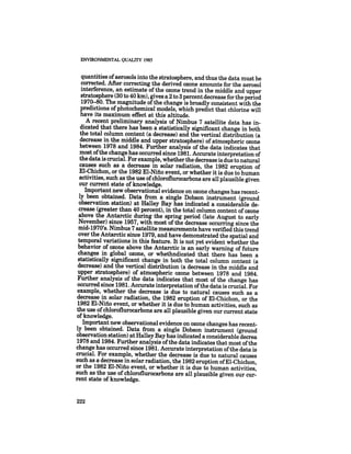 August 1985 The Sixteenth Annual Report Of The Council On Envirnomental Quality