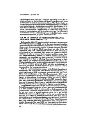 August 1985 The Sixteenth Annual Report Of The Council On Envirnomental Quality