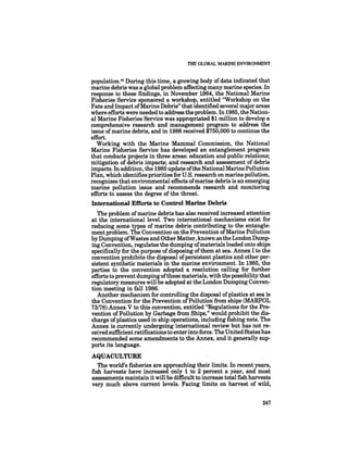 August 1985 The Sixteenth Annual Report Of The Council On Envirnomental Quality