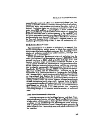 August 1985 The Sixteenth Annual Report Of The Council On Envirnomental Quality