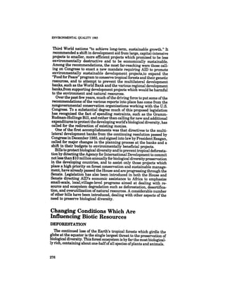 August 1985 The Sixteenth Annual Report Of The Council On Envirnomental Quality