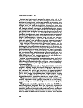 August 1985 The Sixteenth Annual Report Of The Council On Envirnomental Quality