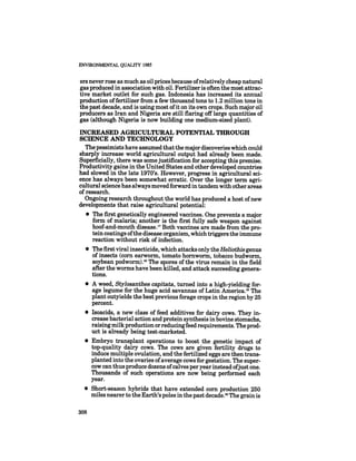 August 1985 The Sixteenth Annual Report Of The Council On Envirnomental Quality